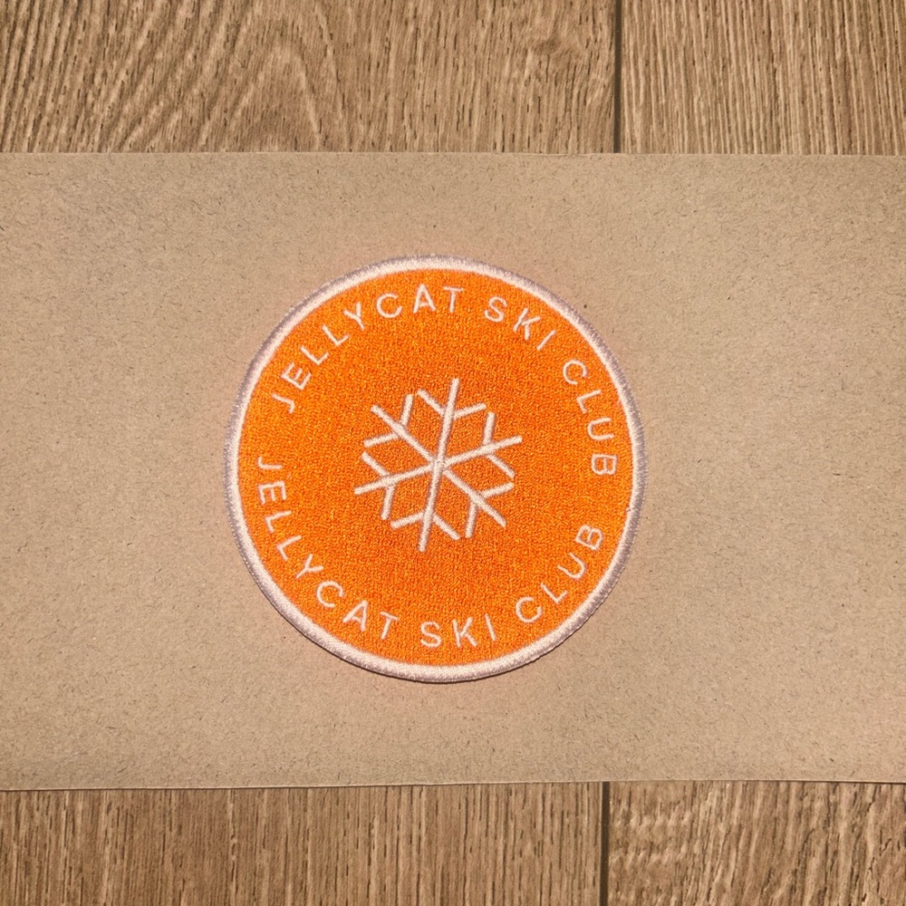 Jellycat Ski Club Orange Patch - Exclusive